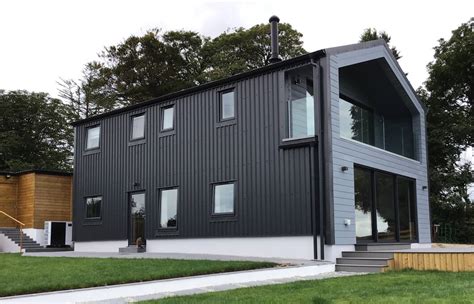 butler type metal clad home